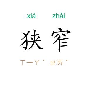 狭窄