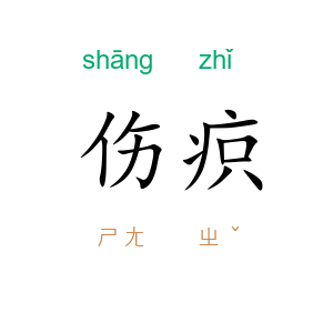 伤疻