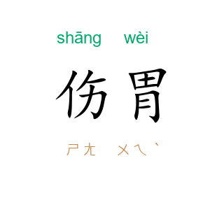 伤胃