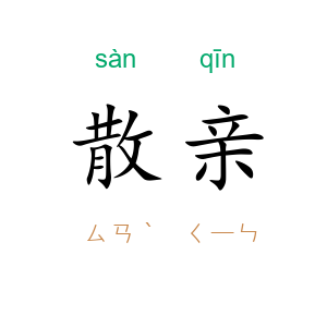 散亲
