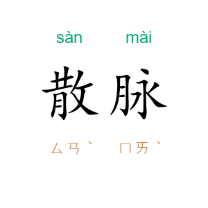 散脉