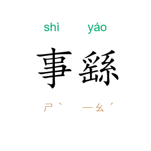 事繇