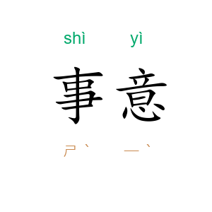事意