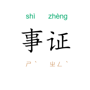 事证