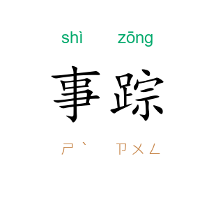 事踪