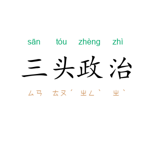 三头政治