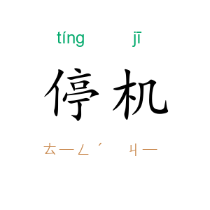 停机