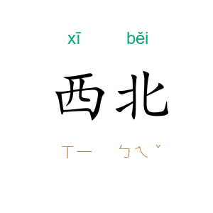 西北