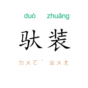 驮装