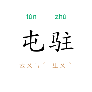 屯驻