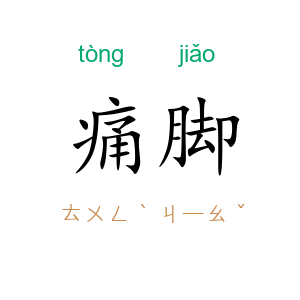 痛脚