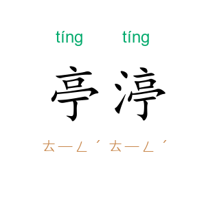 亭渟