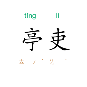 亭吏