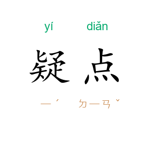 疑点