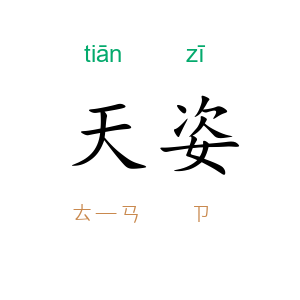 天姿
