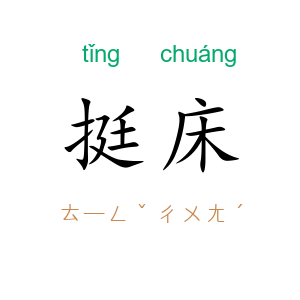 挺床