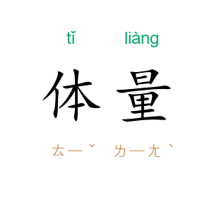 体量