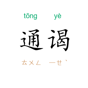 通谒