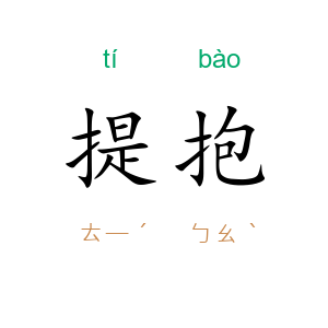 提抱