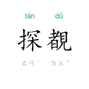 探覩