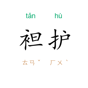袒护