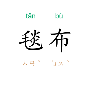 毯布