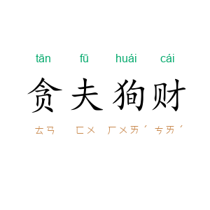 贪夫狥财