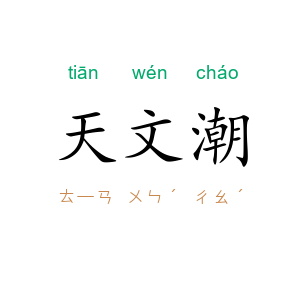 天文潮