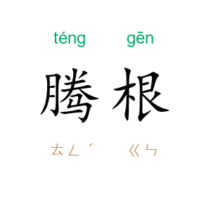 腾根