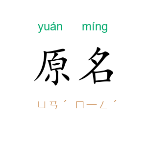 原名