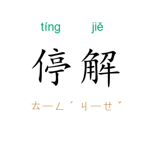 停解