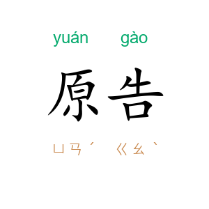 原告