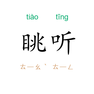 眺听