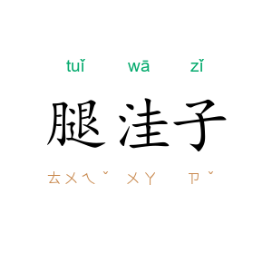 腿洼子