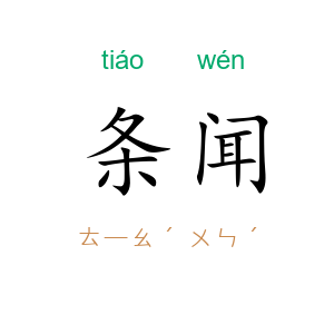 条闻