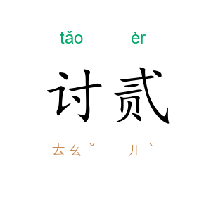 讨贰