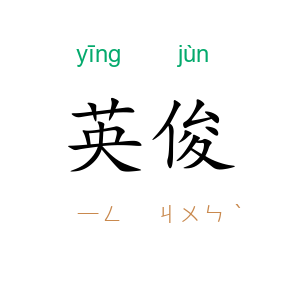 英俊
