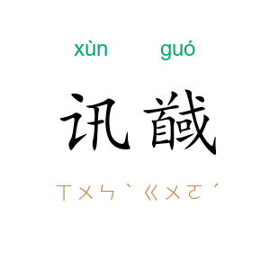 讯馘