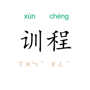 训程