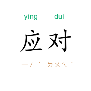 应对