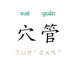 穴管