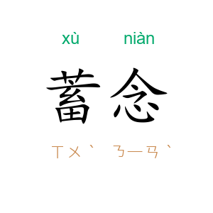 蓄念