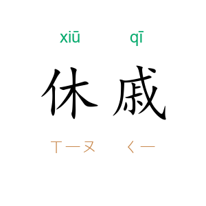 休戚