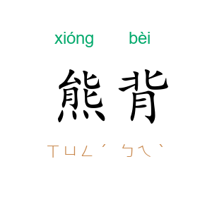 熊背
