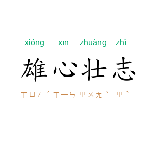 雄心壮志