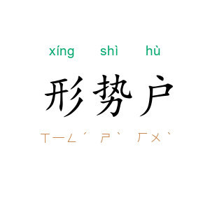 形势户