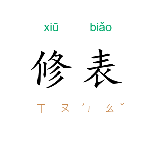 修表
