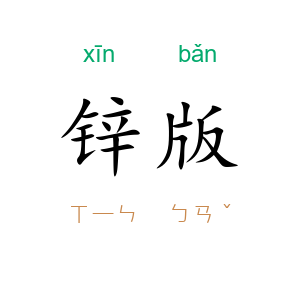 锌版