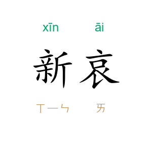 新哀