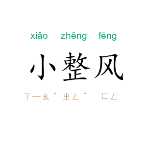 小整风